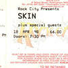ticket rock city 18 april 98